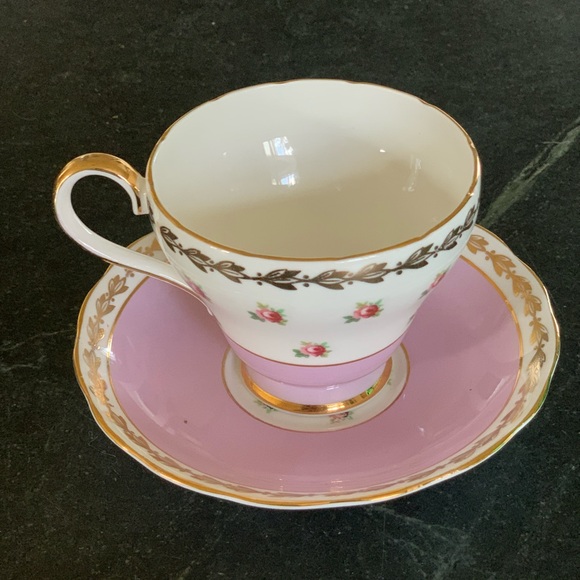 Vintage Adderly fine bone China Tea Cup and Saucer - Picture 1 of 7
